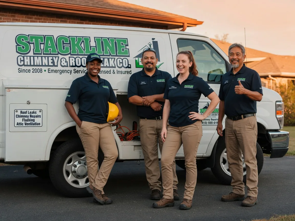 Chimney flashing repair company in Prairie Lea, TX